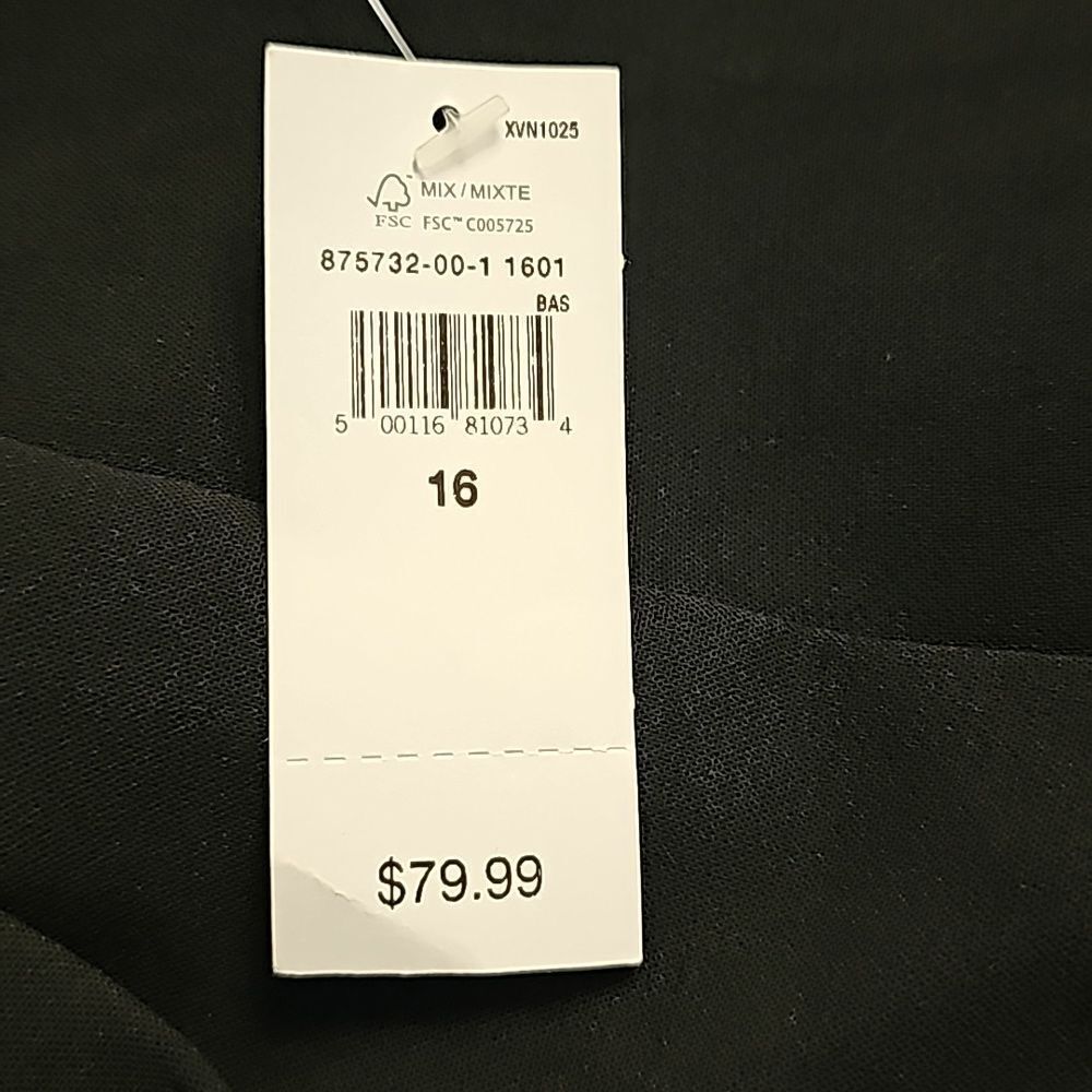 GAP Easy Crepe Trousers, Black, Size 16, New With Tags Attached, Never Been Worn - Picture 7 of 10